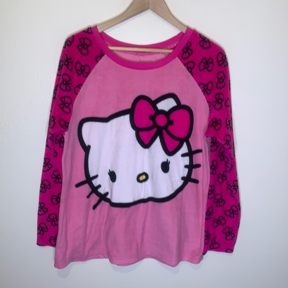 Hello Kitty Other - Hello Kitty Fleece Sleep Shirt